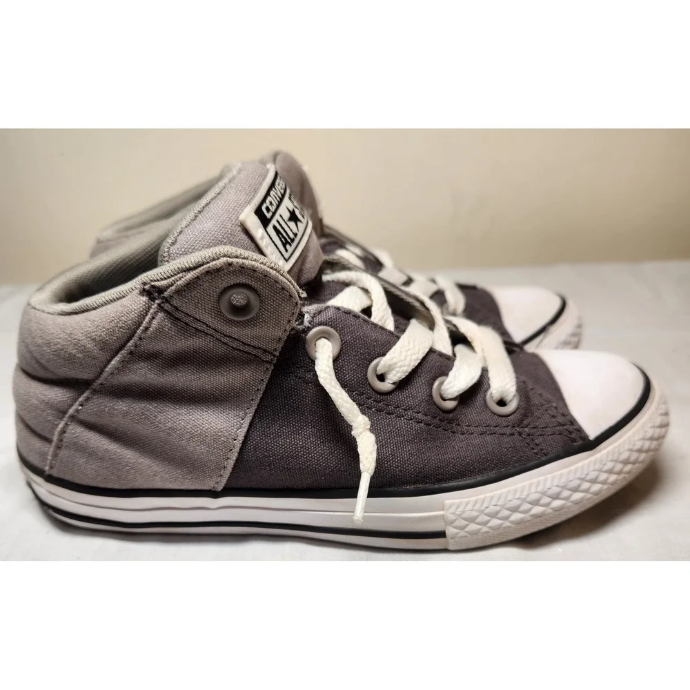 Converse All‎ Star converse Grey Shoes Junior Size 5 Sneakers Mid Top